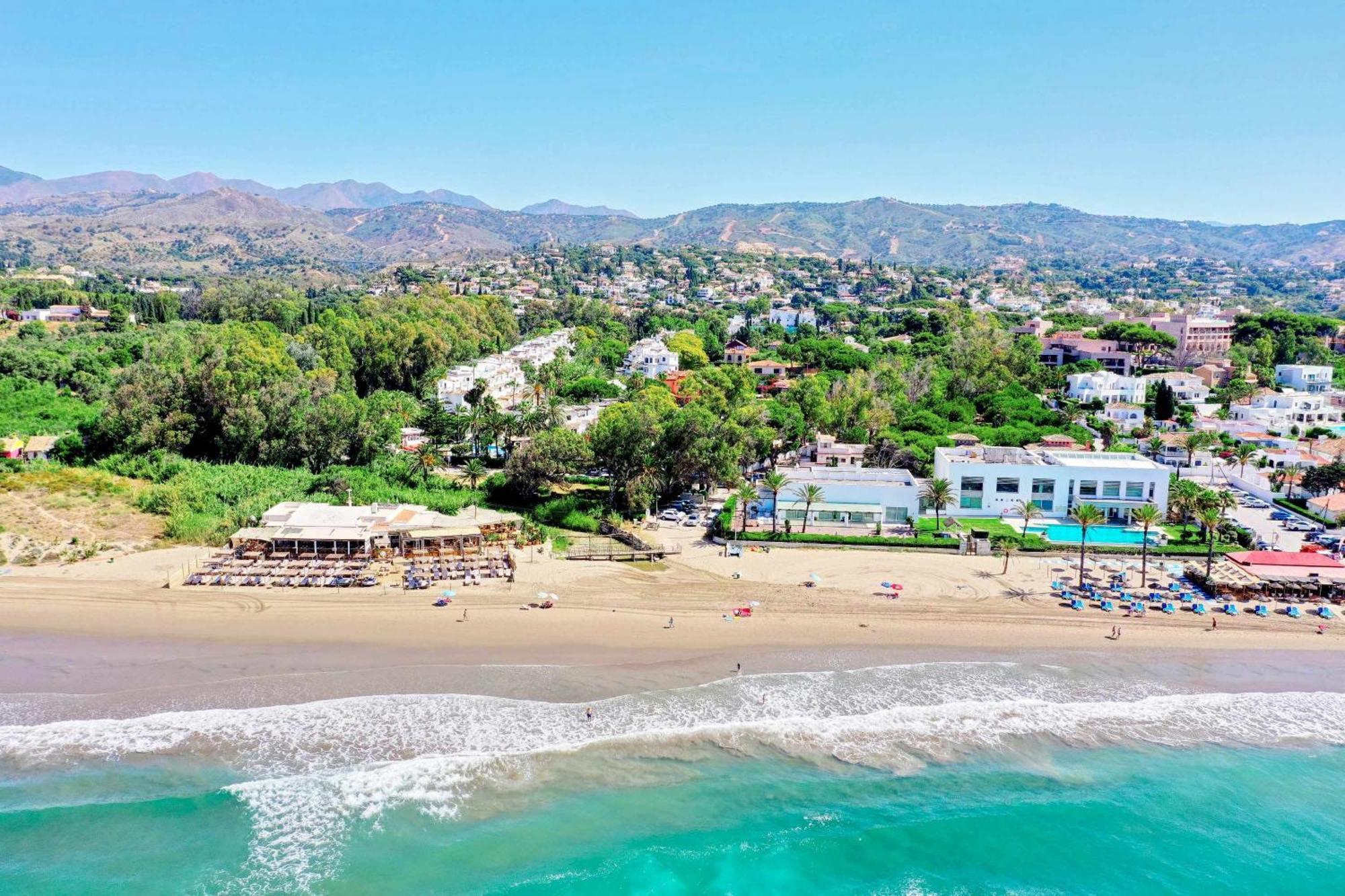 1108 Beachfront 2 Apartments With Roofterrace 80Mtrgt Beach 3 Pools Marbella Exterior foto
