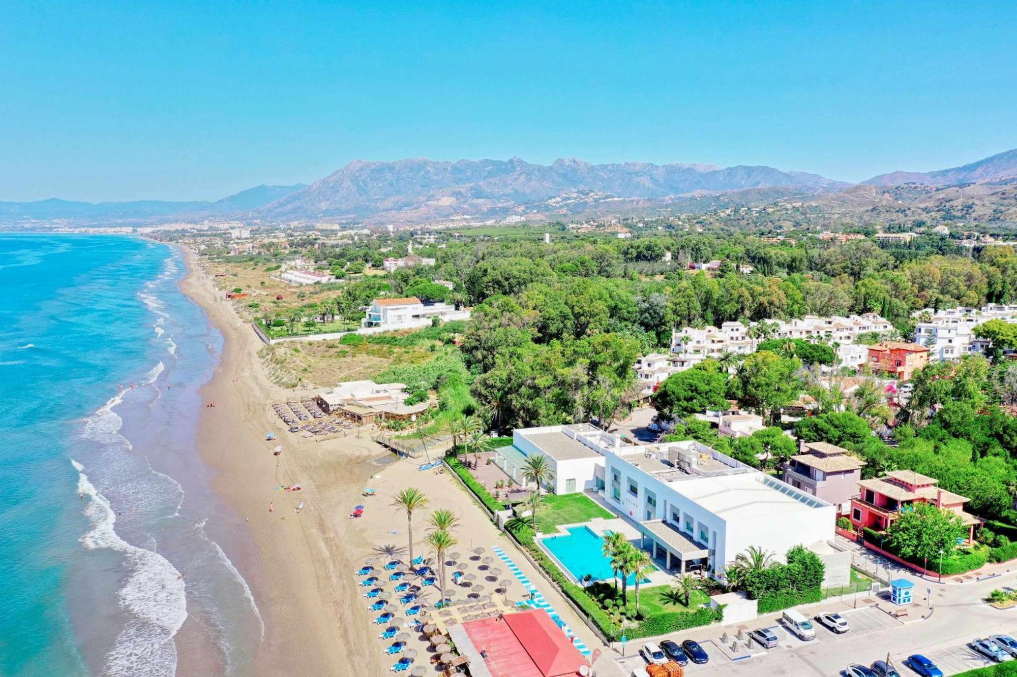 1108 Beachfront 2 Apartments With Roofterrace 80Mtrgt Beach 3 Pools Marbella Exterior foto